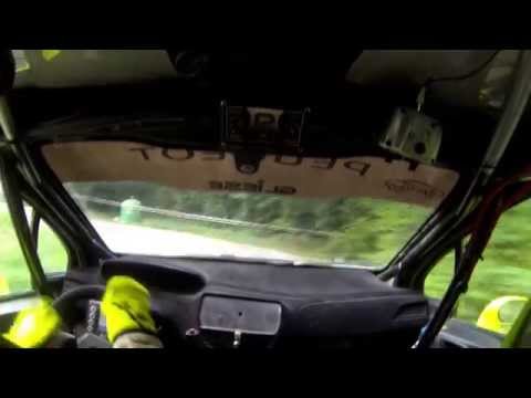 Cameracar 2° Ronde D'estate 2015 "Caveglia - Sala"  Peugeot 208 R2B  2° di classe