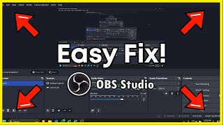 How To Fix Yellow Border In OBS | In 1 Minute (Windows 11)