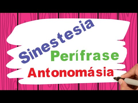 What is Synesthesia, Periphrasis and Antonomasia? - Figures of Speech - Quick and easy!