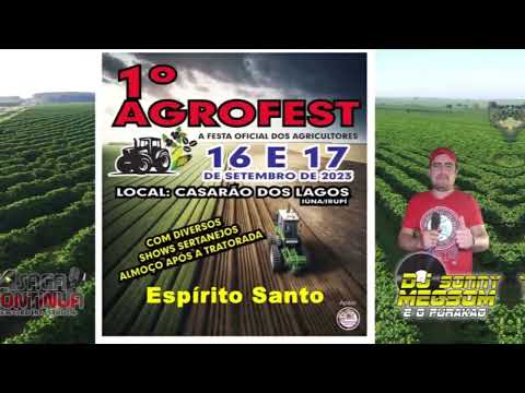 CD   01º  AgroFest - a Festa Oficial Dos Agricultores -    DJ SONNY MEGSOM