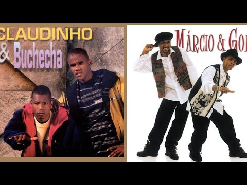 Claudinho e Buchecha / Márcio e Goró  - (Duas Músicas de Cada)