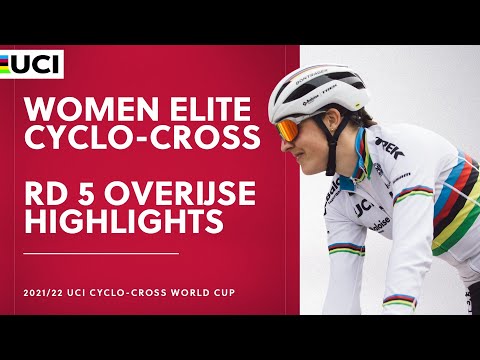 Round 5 - Women Elite Highlights | 2021/22 UCI CX World Cup - Overijse