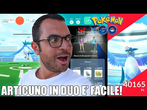 SCONFITTO IN DUO ARTICUNO, IL PRIMO DEGLI UCCELLI LEGGENDARI! - Pokémon GO