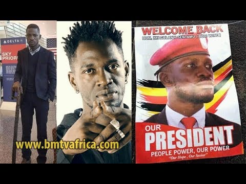 Nubian lee and Bobi Wine's producer Sir Dan Magic have been arrested at the airport