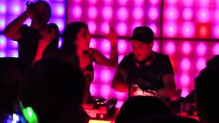 Dj Tricky Moreira at the Promise Heart Party in an Abandoned Warehouse, Boiler Room Toronto