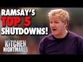 Gordon Ramsay S Top 5 SHUTDOWNS Kitchen Nightmares