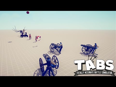3x GATLING GUNS vs EVERY FACTION - Totally Accurate Battle Simulator [TABS]