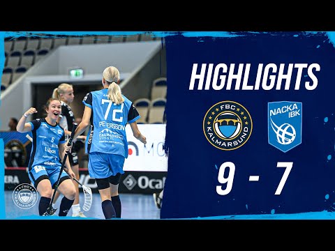 Highlights FBC Kalmarsund - Nacka IBK