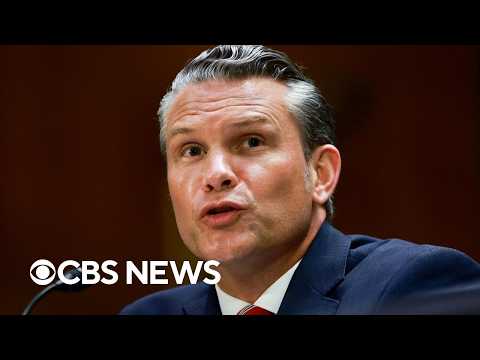 Hegseth tells senators Iran war has cost $37.5 billion so far