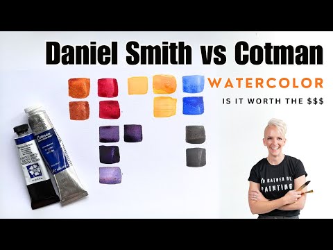 Daniel Smith vs. Cotman Watercolor | Big Price, Big Difference??