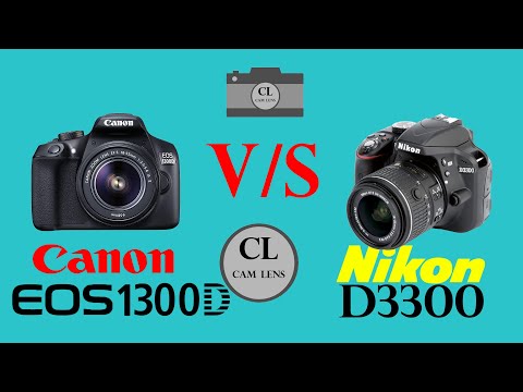 Canon EOS 1300D VS Nikon D3300