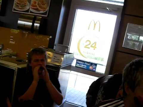FV Sontheim macht Humba im MC Donalds
