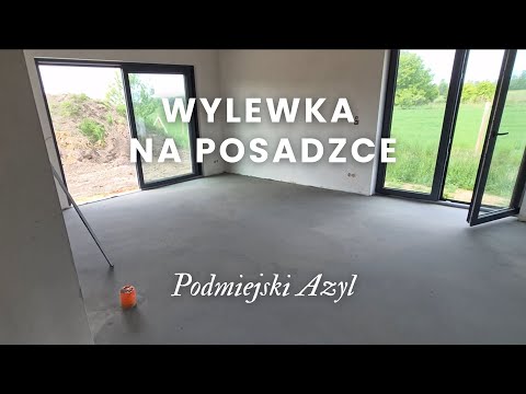 Podmiejski Azyl | Wylewka betonowa na posadzce | E13