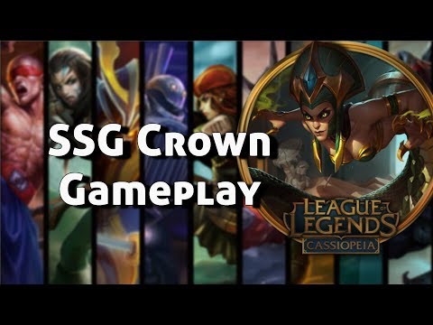 SSG Crown Cassiopeia vs Twisted Fate Mid Patch 7.11