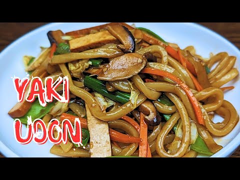 Yaki Udon Noodles Recipe with Vegetables and Tofu | Stir Fry Udon Noodles | Dinner and Lunch