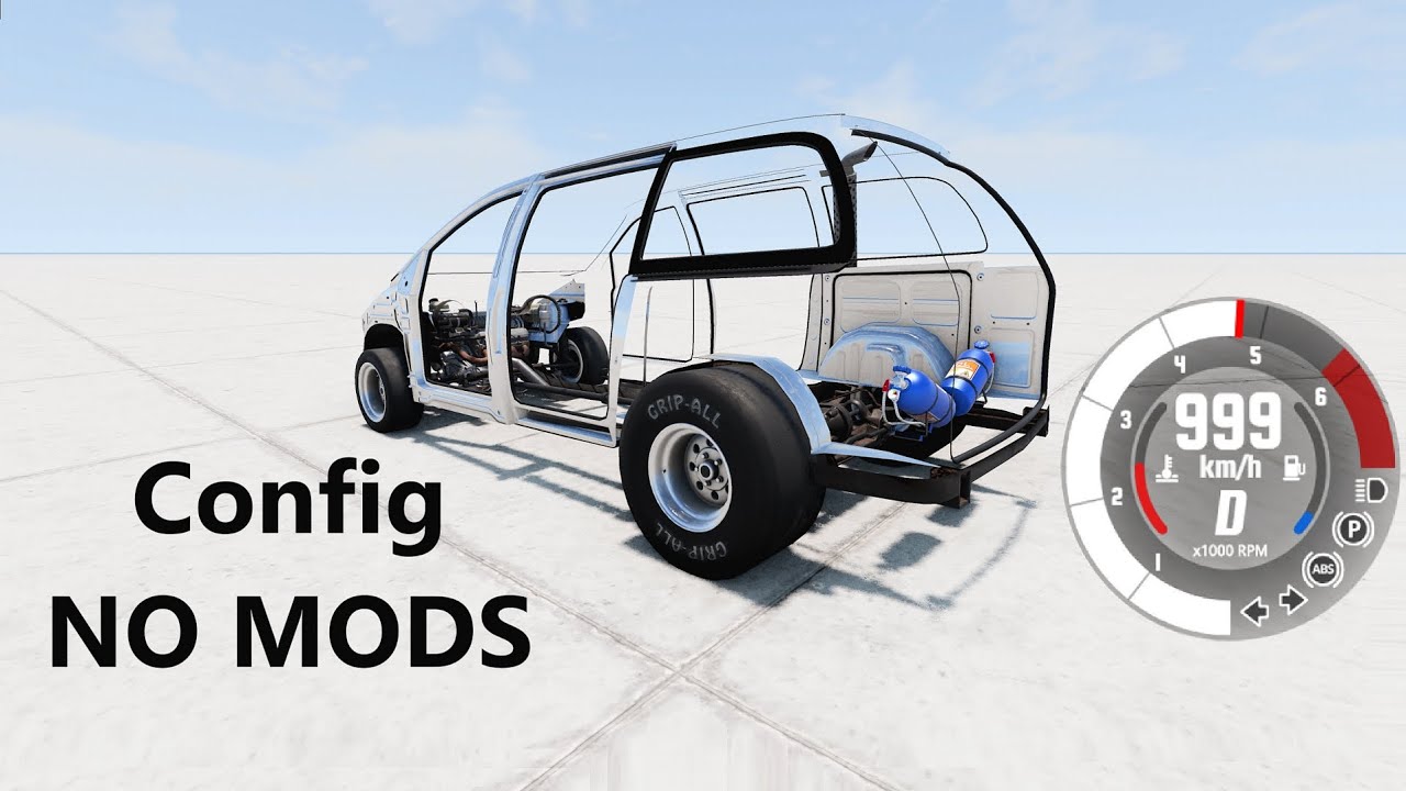 БАГ на самые быстрые машины без модов в BeamNG Drive 2025