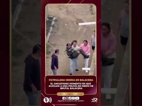 Balacera mortal en Ocaña deja dos muertos y a una patrullera gravemente herida