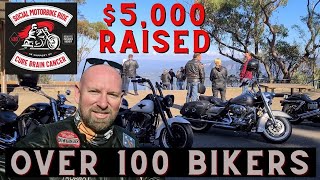 Cure Brain Cancer | Biker Rally | Thousands Raised | Pioneer Tavern