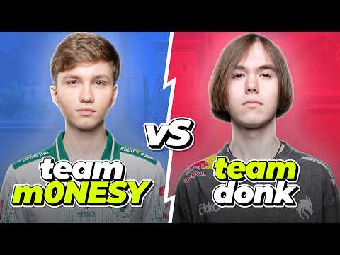 “YOU’RE JUST TROLLING THE GAME!!” M0NESY vs DONK on FACEIT | CS2
