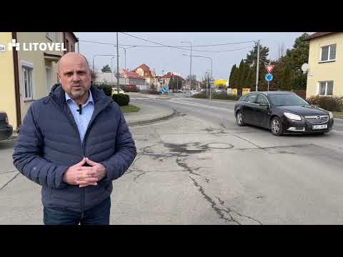 Uzavírka silnice II/449 Litovel - Chořelice a Litovel, Palackého