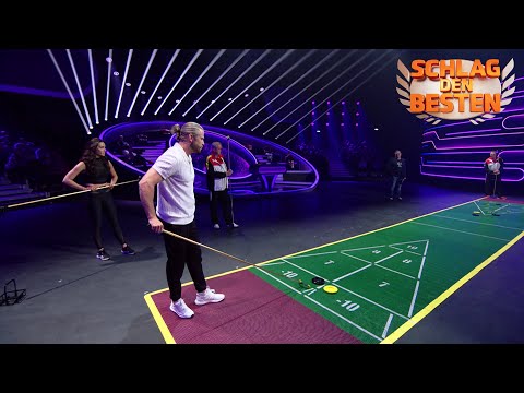 Shuffleboard: Paul Janke vs. Lili Paul-Roncalli | Schlag den Besten