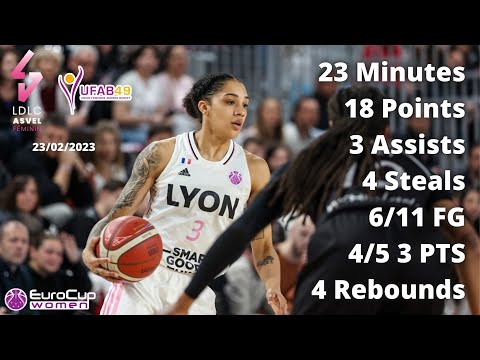 Gabby Williams 18 Points vs Angers - Eurocup 2022-23