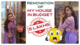 Renovation of My House in Budget  Anchor Vishnu Pr
