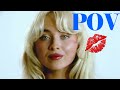 POV Sabrina Carpenter Kisses You Kisses Screen