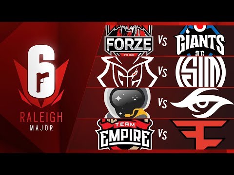SIX MAJOR RALEIGH - Quartas-de-Final - FORZE vs GIANTS / SSG vs SECRET / FAZE vs EMPIRE / G2 vs TSM