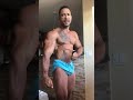 Muscle worship pre contest