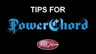 Video thumbnail for PowerChord tips by Rob Papen