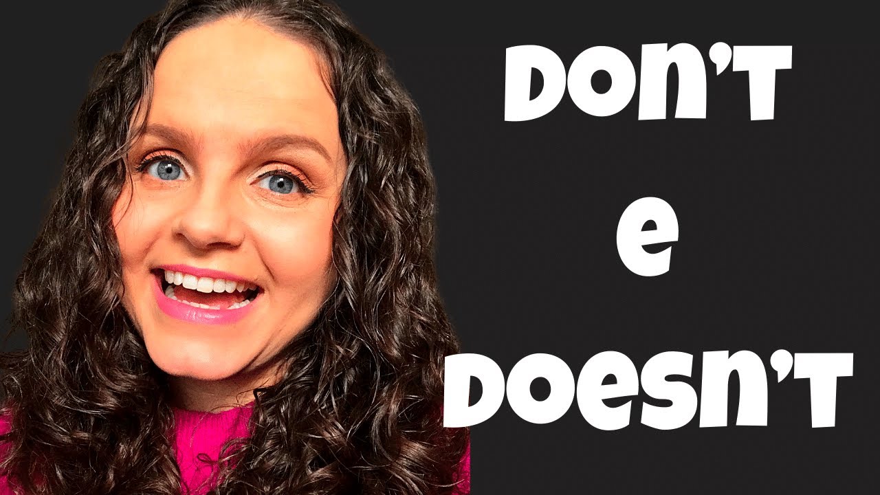 DON’T e DOESN’T