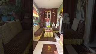 LOUIS VUITTON TERRACE INSPIRED CURTAINS AND DECORS