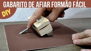 Afiar Formo - Como Fazer Gabarito Afiador de Laminas?