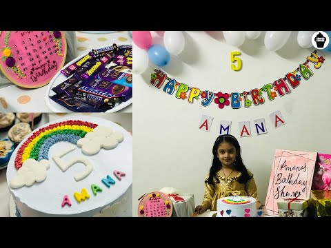 Happy Birthday Our Cute Little Princess👸❤️| Surprise Birthday Celebration🎉🎈🎁🎂