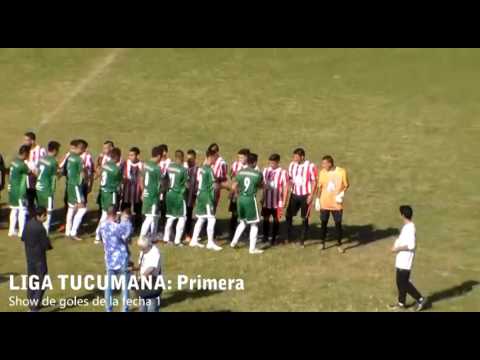 LIGA TUCUMANA 2017: Show de goles de la primera fecha