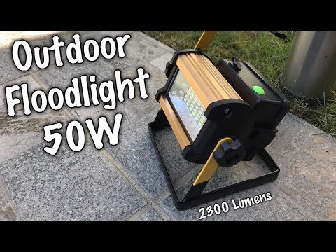 Outdoor Portable LED Floodlight 50W