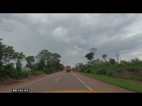 BR-163. De: Novo Progresso-PA/Para: Guarantã do Norte-MT. Vídeo 05 de 08.