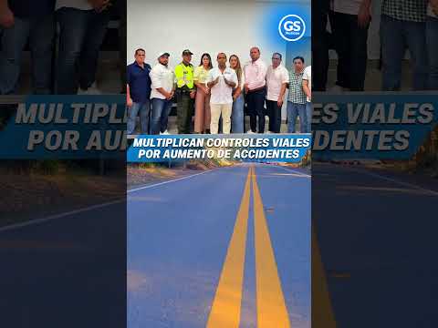 Multiplican controles viales por aumento de accidentes