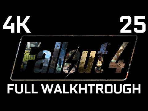 FALLOUT 4 - SURVIVAL MODE - Part 25 - 189 Mods - Full Walkthrough [4K]