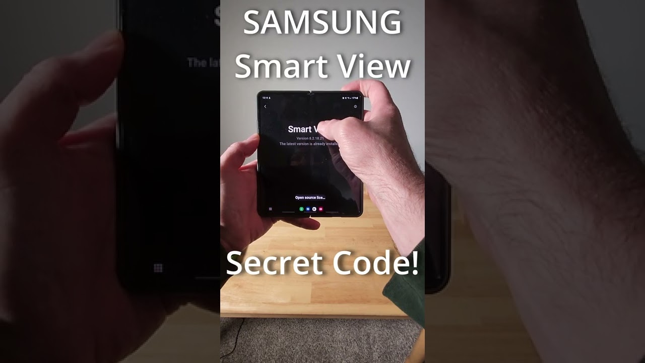 Secret Code! Samsung Smart View #shorts