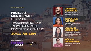 Receitas municipais: Queda de transferências e inovações para reverter o cenário