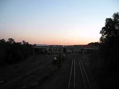 NS 5217 & 5203 EMD GP38-2 Enola Yard, PA 9-20-10