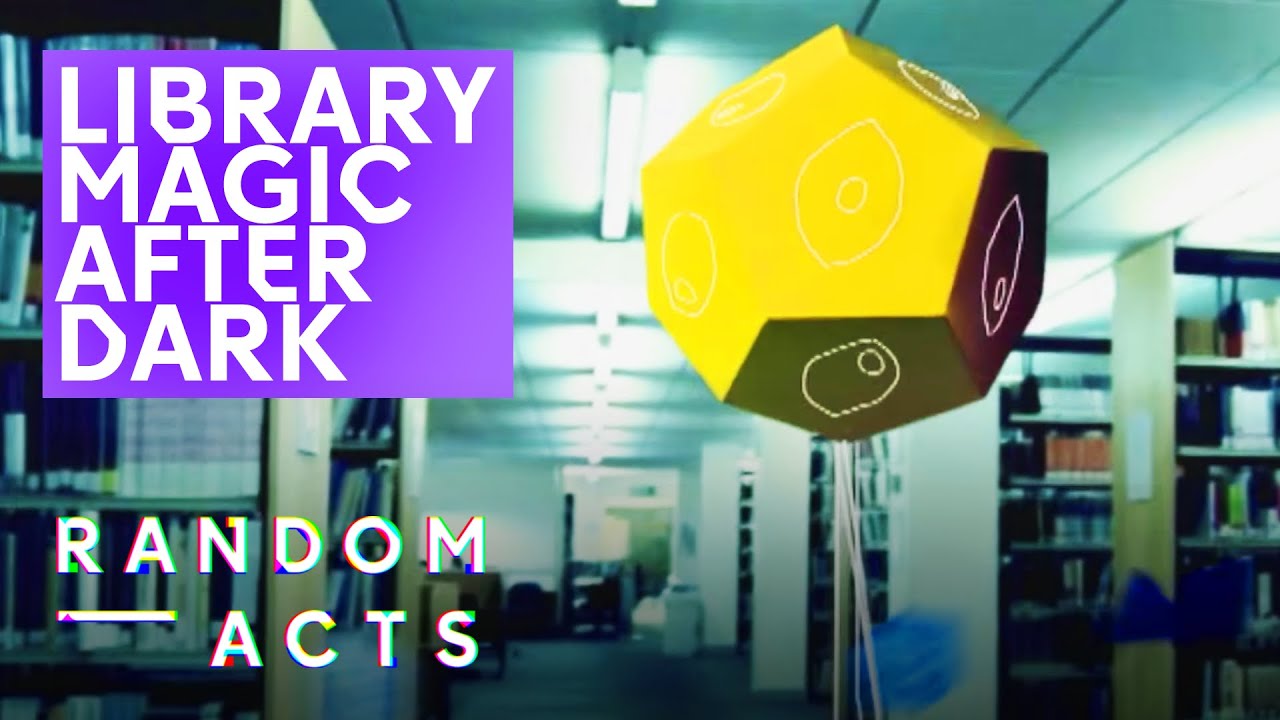 Magical Library After Dark | Ex Libris by Grethe Bentsen & Joe Sparrow | Short Film | Random Acts