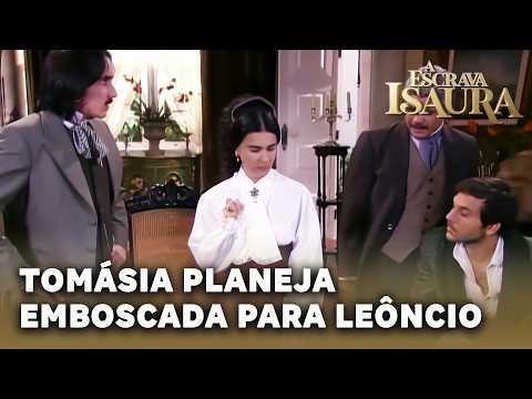 A ESCRAVA ISAURA: Tomásia decide armar uma emboscada contra Leôncio”
