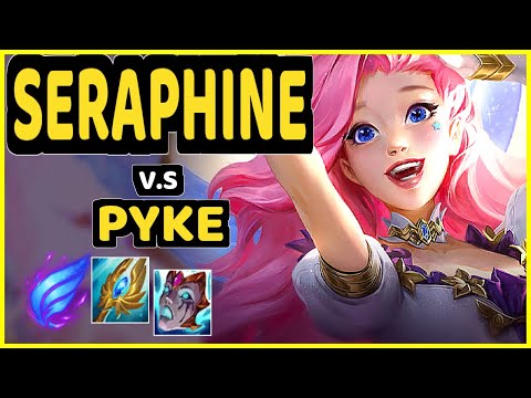 SERAPHINE vs PYKE - MID GAMEPLAY - EUW Ranked MASTER