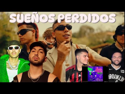 (REACCIÓN) BROKIX, ESTEBAN ROJAS, FEID FT. JUSTIN QUILES - SUEÑOS PERDIDOS [REMIX]