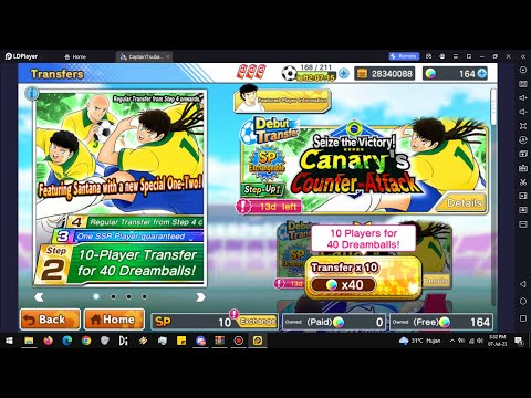 Captain Tsubasa Dream Team Brazil Rising Sun Carlos Santana. NO MORE BONUS ON 4TH STEP BRUH