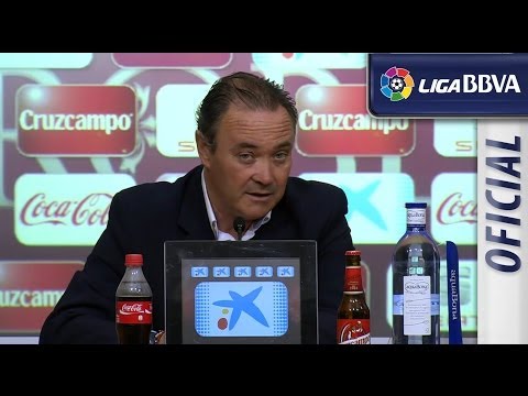 Rueda de Prensa | Press Conference  de JIM tras el Sevilla FC (4-1) Real Valladolid - HD