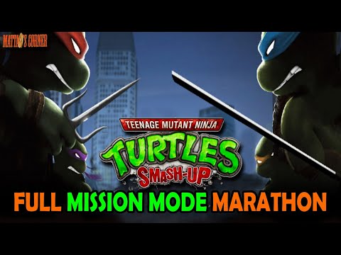 TMNT Smash-Up FULL MISSION MODE Marathon